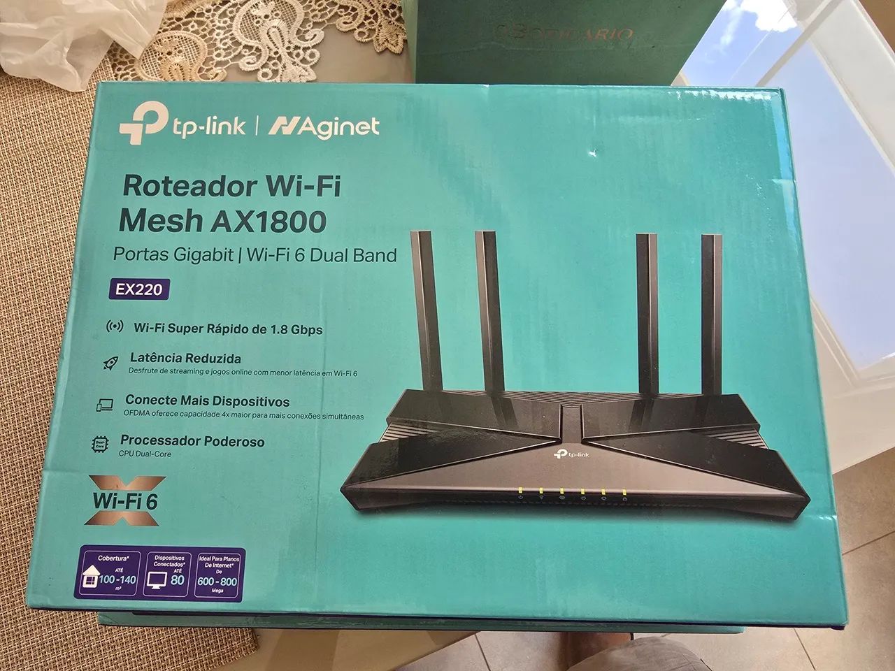 Roteador TP-Link Archer AX1800 EX220 Wi-Fi 6