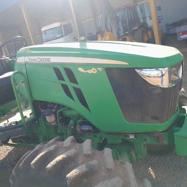 TRATOR CAB PNEU JOHN DEERE 5080E 80CV - Foto 11