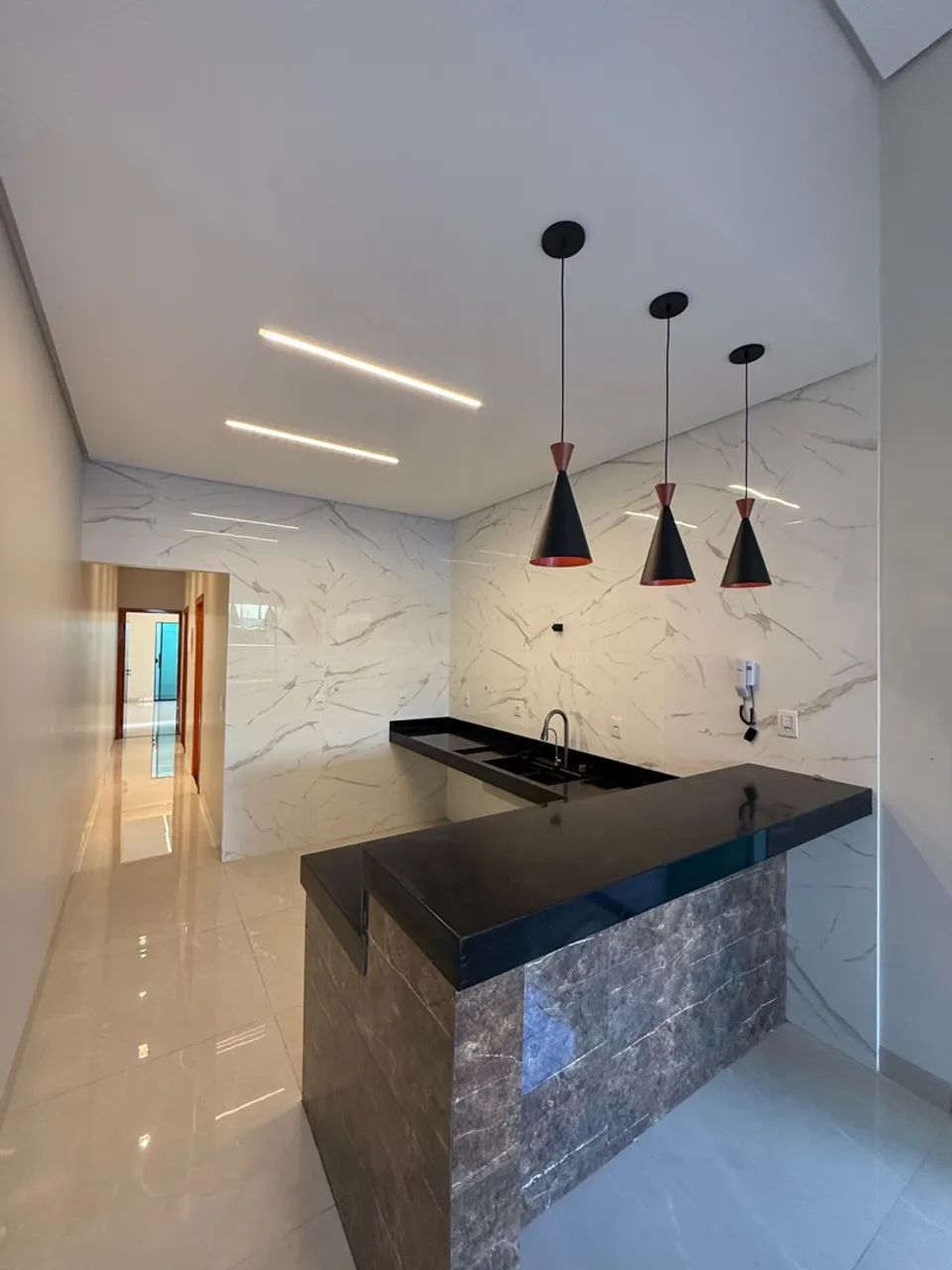 Casa nova 304 norte 3/4 com piscina  - Foto 4