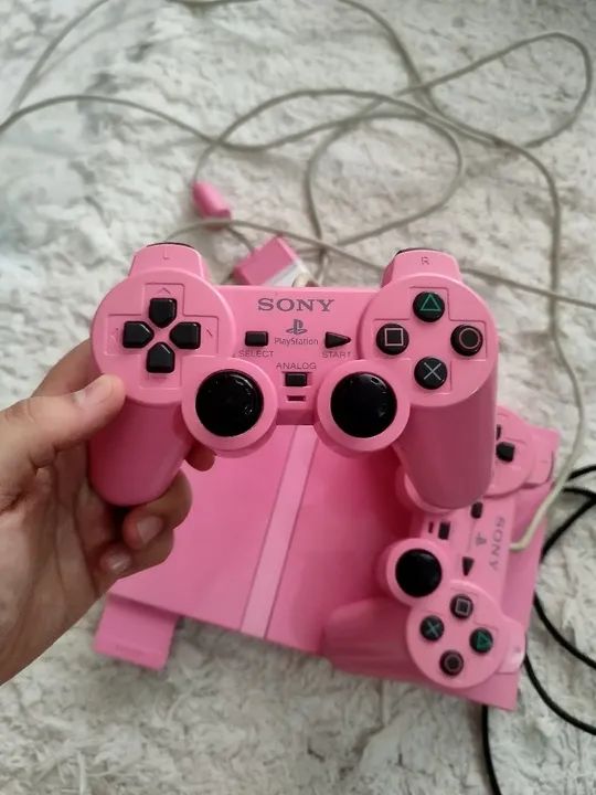 Playstation 2 Rosa DESBLOQUEADO - Foto 4