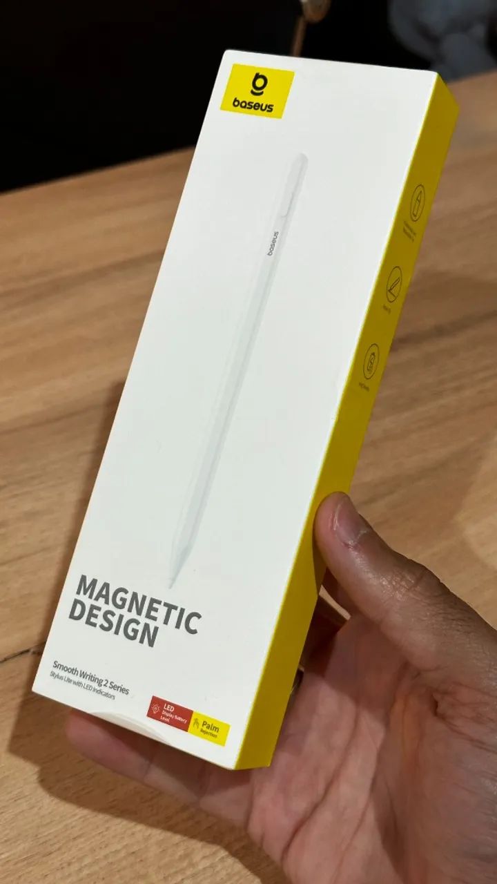 Apple Pencil Baseus Stylus para iPad - Lacrada, sem uso! Com garantia! Até 12x no cartão! - Foto 2