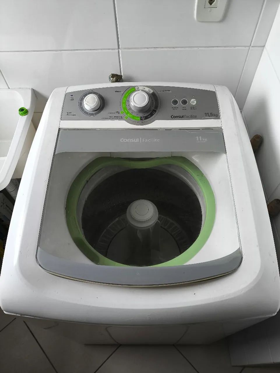 Lava roupas Consul Facilite 11,5 kg cesto de inox