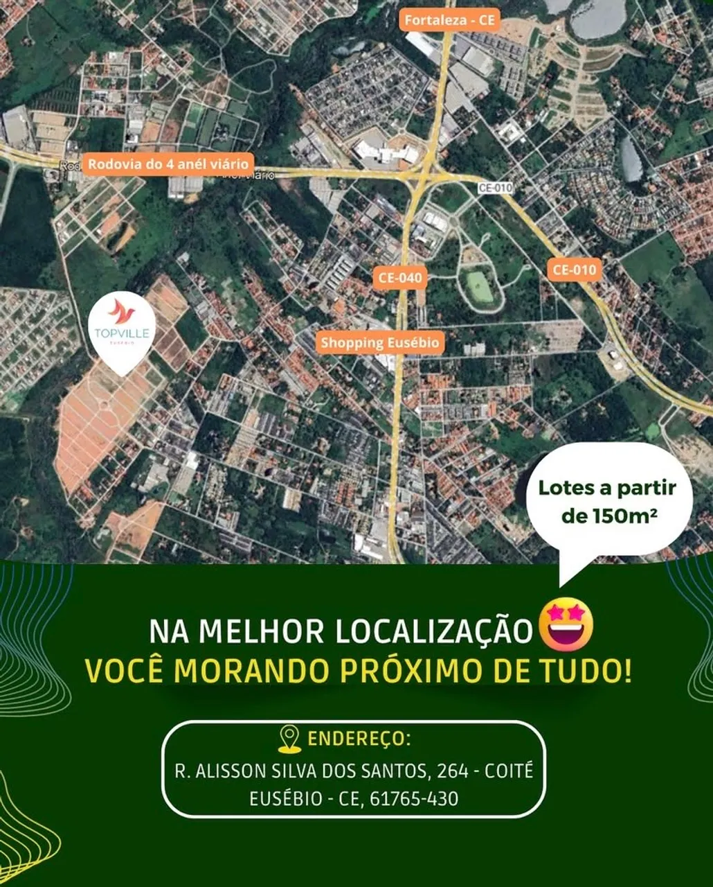Invista com Inteligência: Terreno na Av. Principal por R$65mil
