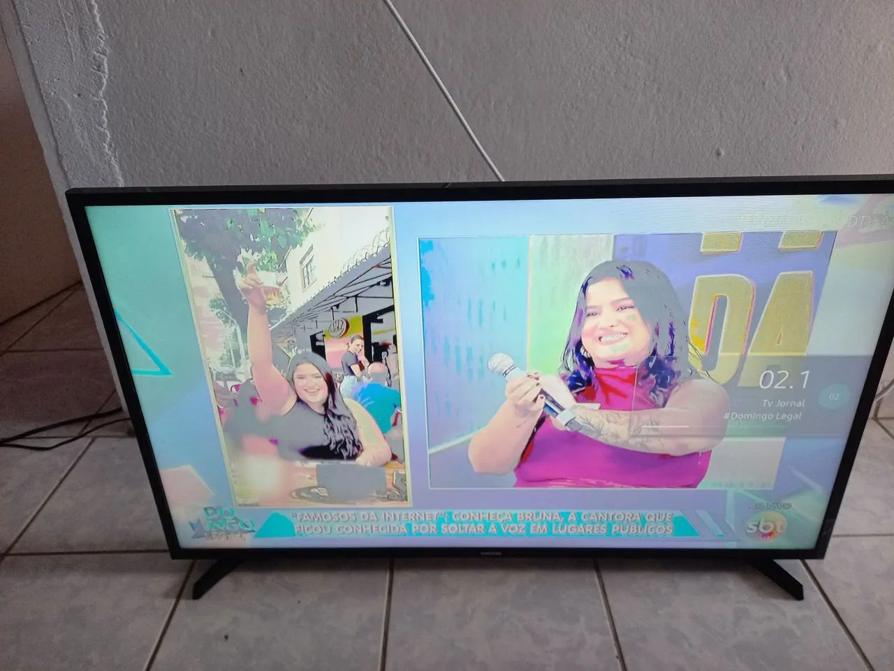 TV Samsung 43 polegadas Smart 