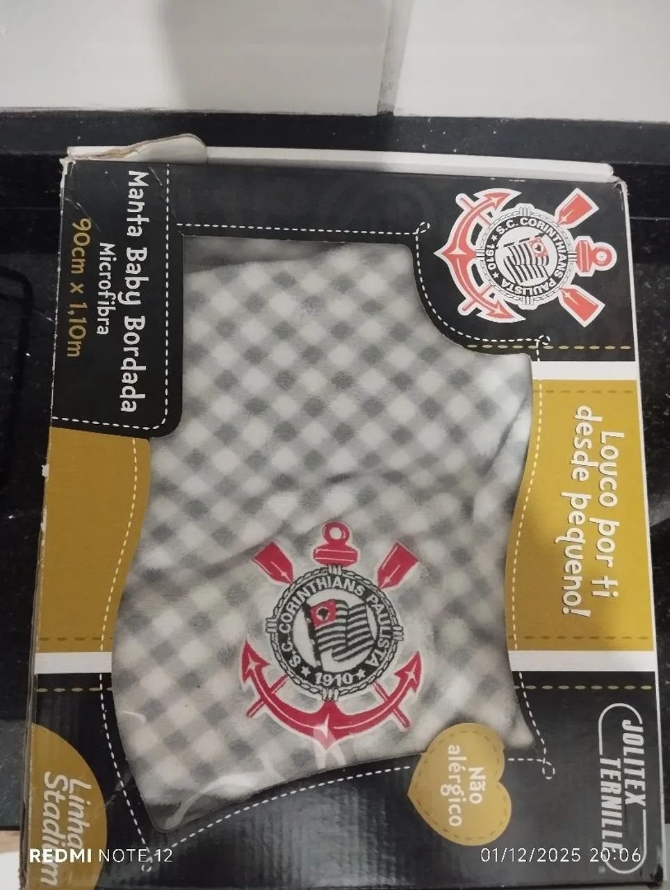 Manta do Corinthians  - Foto 2