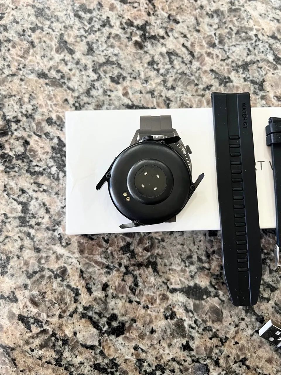 Smartwatch - Novo, Tela AMOLED 360×360 HD, Monitor Cardíaco, GPS - Unissex   - Foto 3