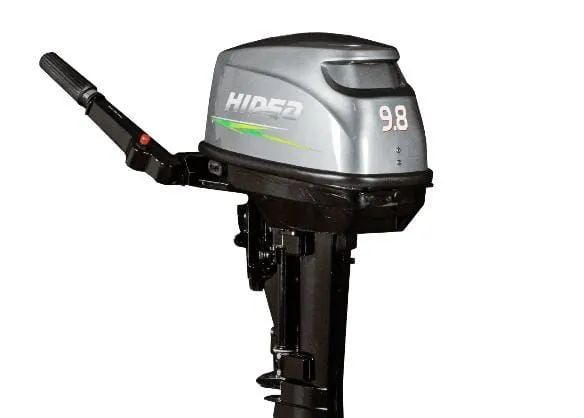HIDEA 9.8HP Partida Manual MANCHE RABETA LONGA 2TEMPOS- Motor de popa 