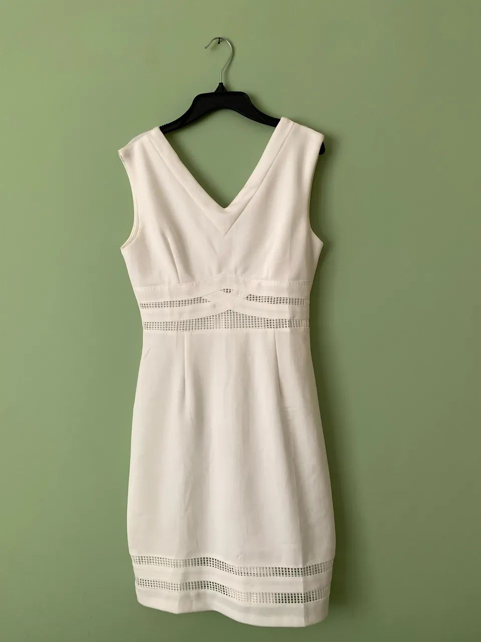 Vestido Branco tamanho Midi - Foto 2