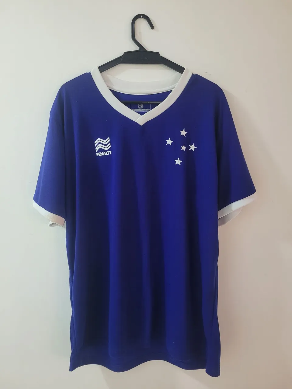 Camiseta Cruzeiro Penalty Azul - Retro - EGG XXG