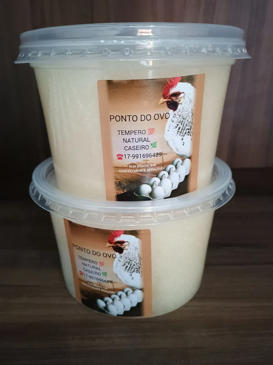 Gordura Banha Suína Natural Caipira 100% Natural Pote 500gr