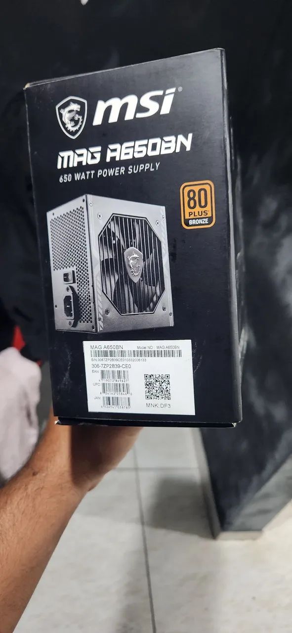 Fonte MSI mag 650w - Foto 2