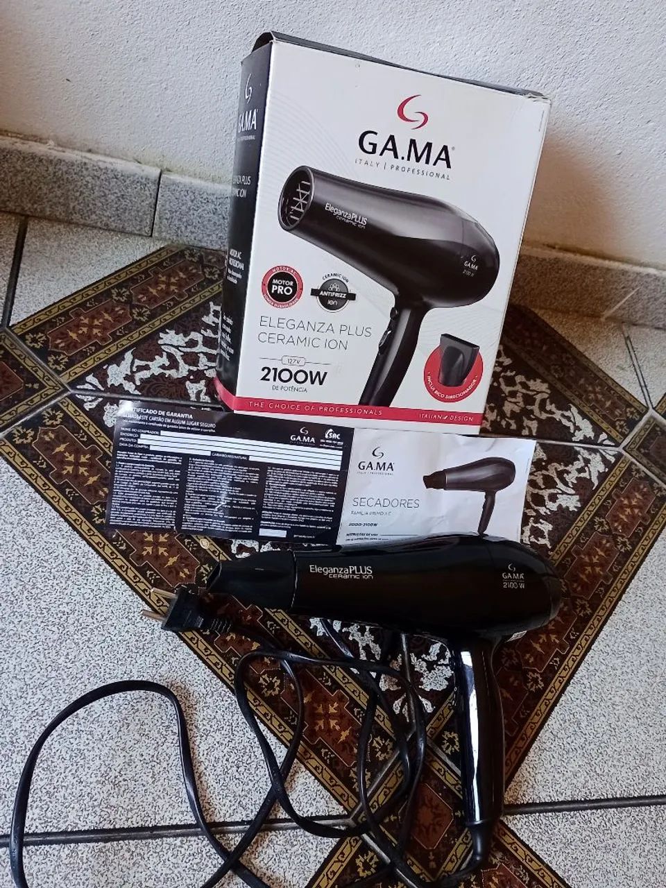 Hair Dryer Secadora Gama Italy Professional Precio Secador Gama - Main Image