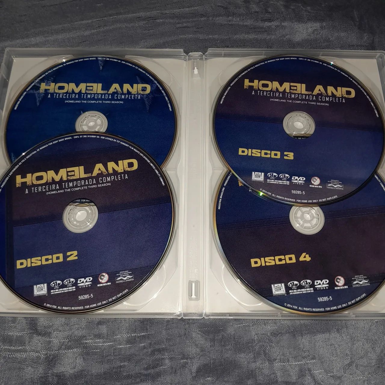 Kit Boxes dvd Homeland 1,2 e 3 temporadas  - Foto 5