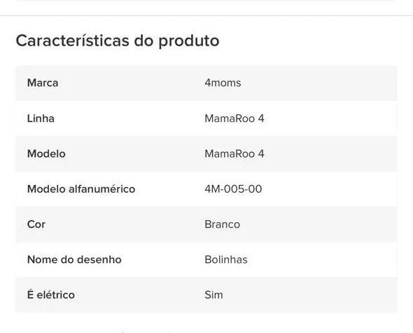 4moms caderinha eletrica  - Foto 6