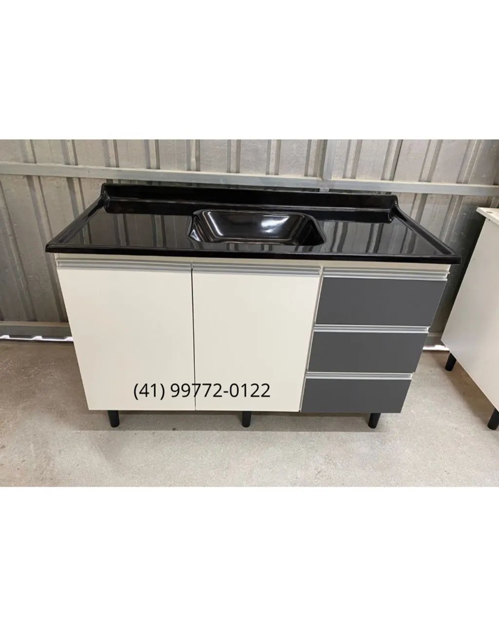 Pia Marmorite 1.20 com Balcão 