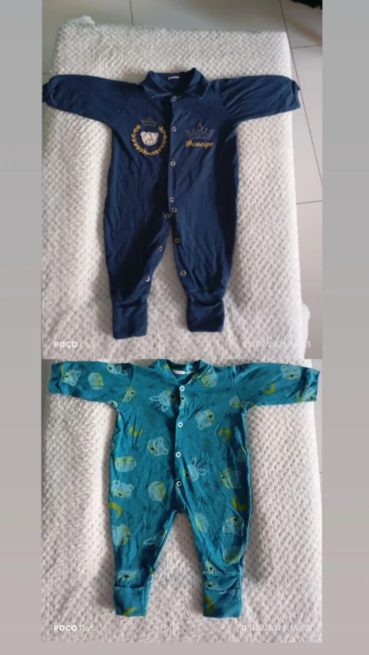 Macacões Bebê Príncipe e Estampado