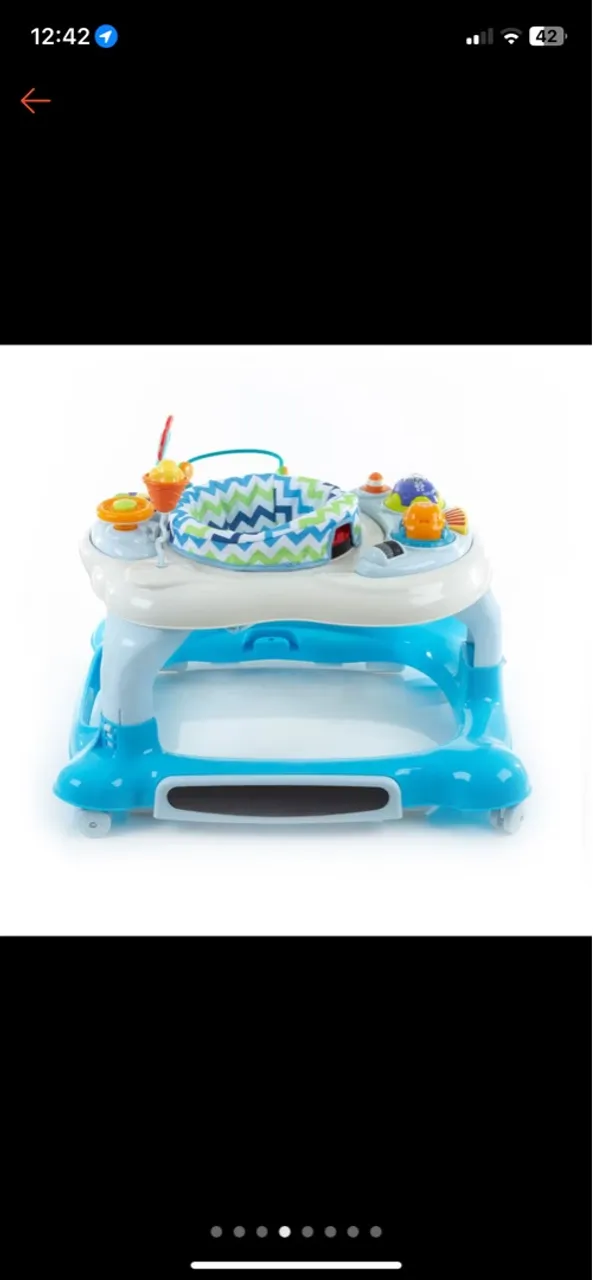 Andador Bebê com Brinquedos - Divertido e Seguro