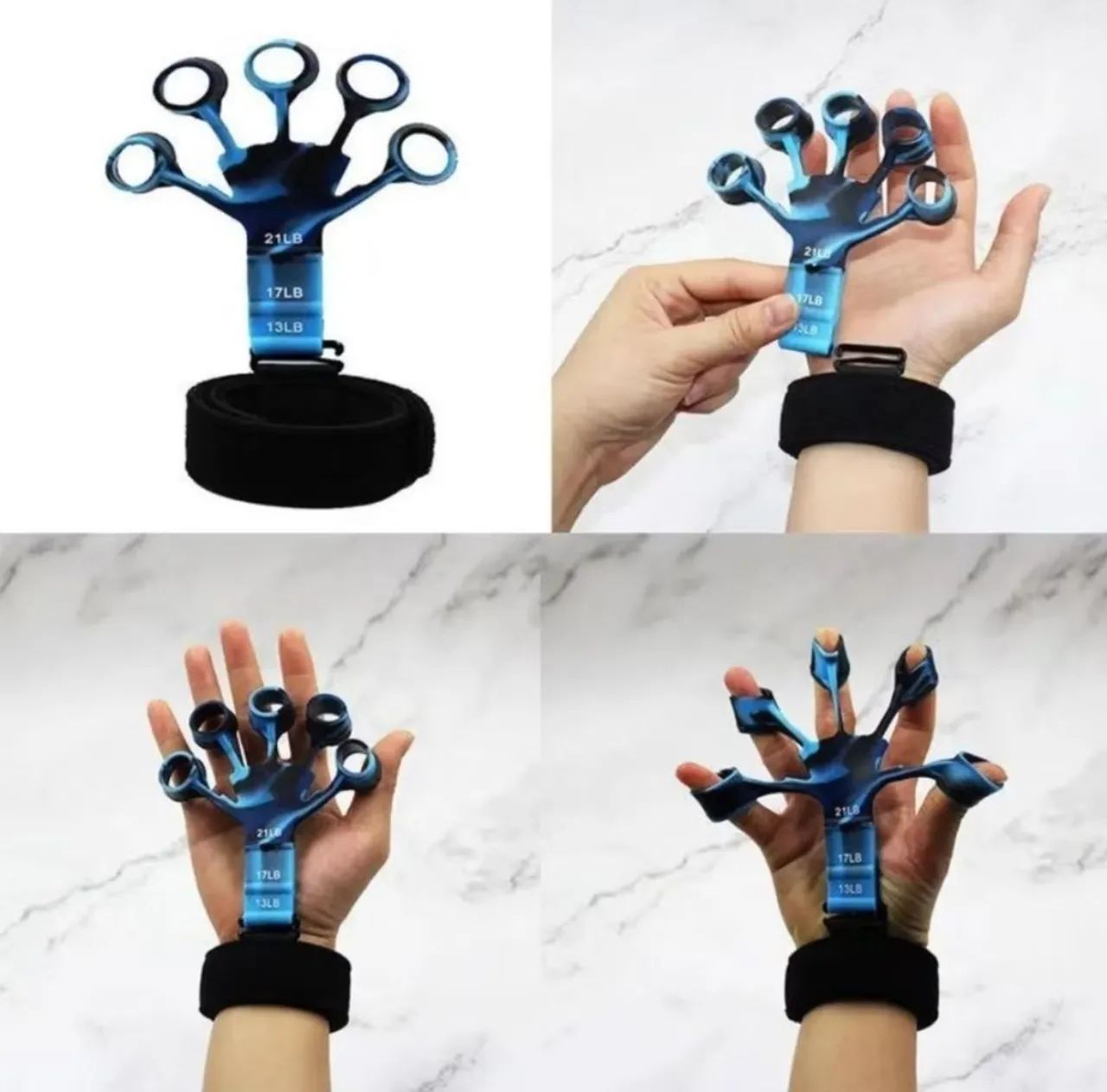 Exercitador de dedos punho e antebraço  - Foto 4