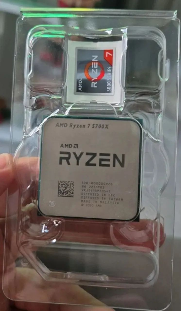 Kit Gamer - B550M Steel Legend + Ryzen 7 5700X + Air Cooler RGB