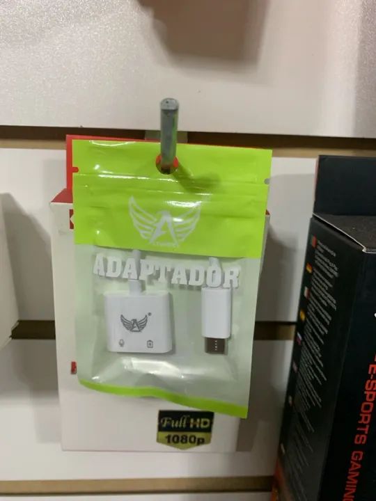 Adaptador USB-C para fone de ouvido e carregamento - Foto 2