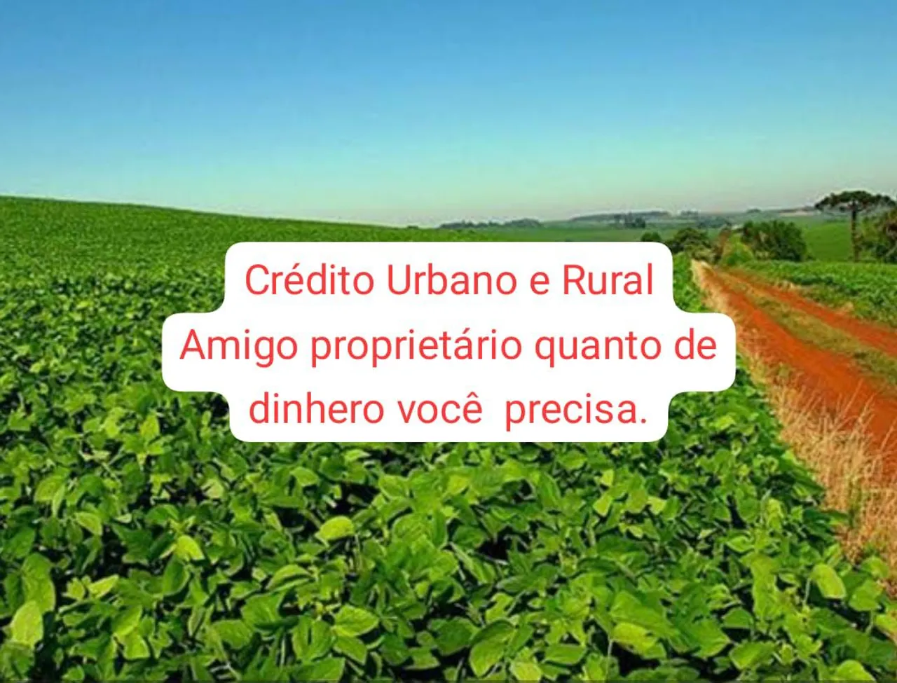 Crédito Rural para você!