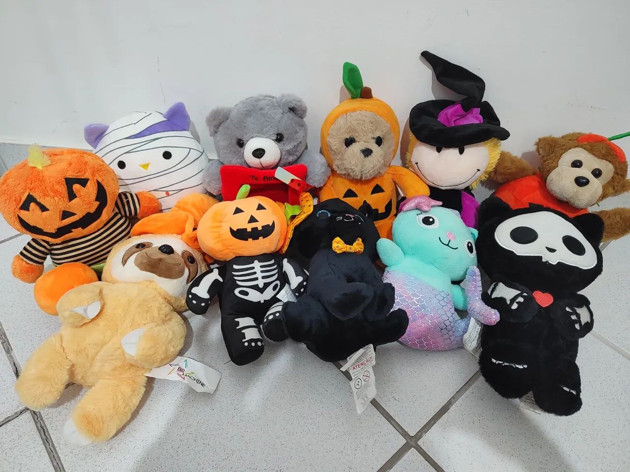 Kit 11 Pelúcias novas. Alta qualidade.