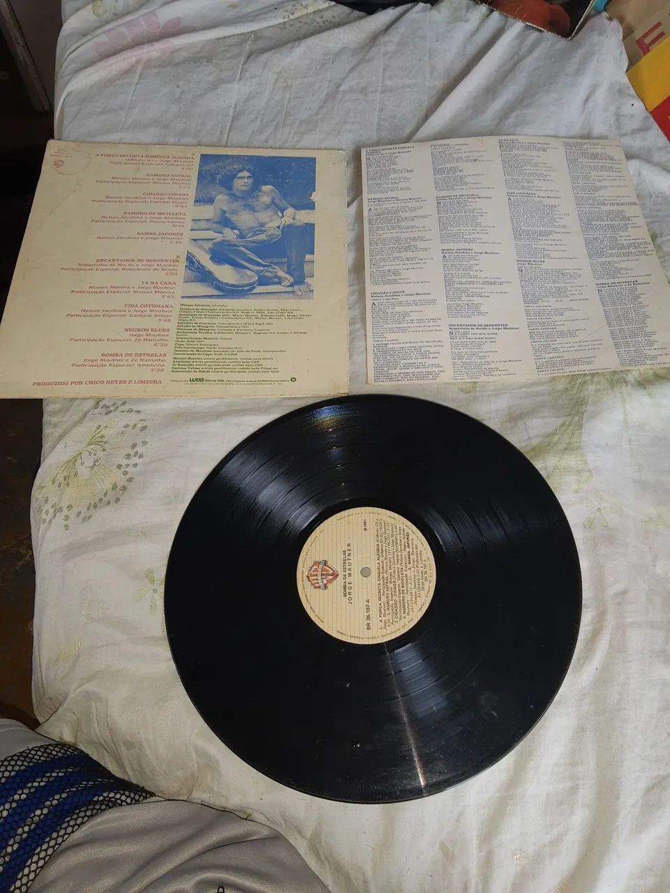 Disco de Vinil Jorge Mautner - Bomba de Estrelas - Foto 2
