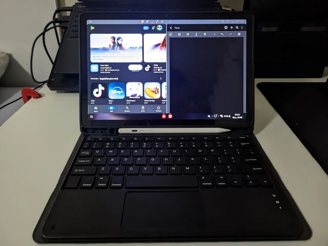 Tablet Samsung Galaxy Tab A9+ 64GB Completo na garantia *leia o anúncio* - Foto 4