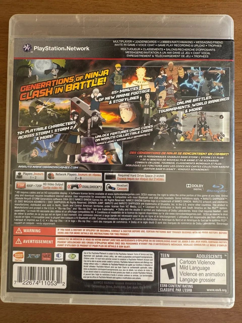 Naruto Shippuden: Ultimate Ninja Storm Generations - PS3 - Foto 3