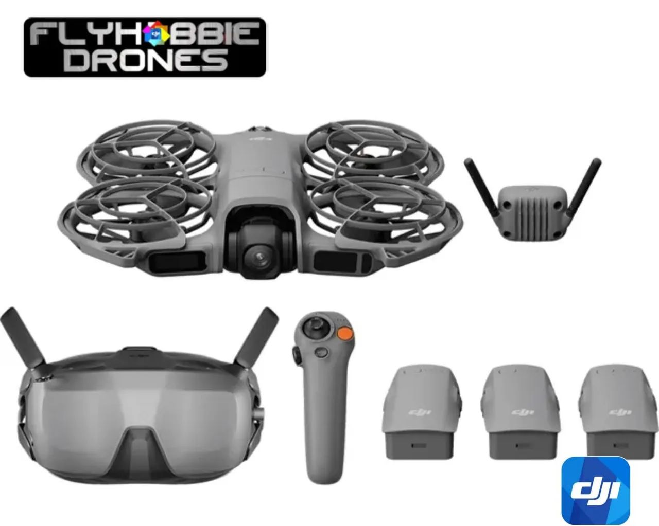 DJI NEO 2 MOTION FLY MORE COMBO (BR ANATEL) FLYHOBBIE DRONES 