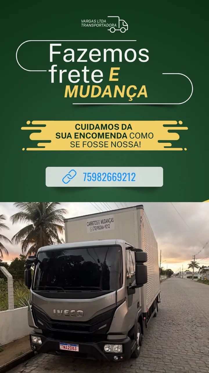 Mudanças e frete 