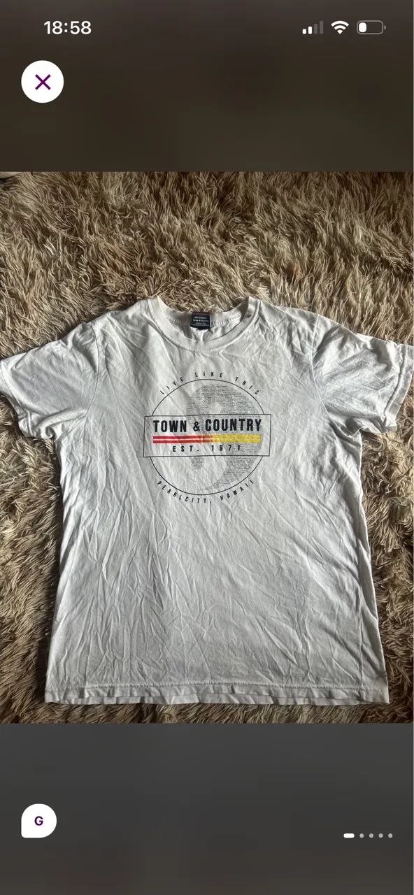 Camiseta town & country G