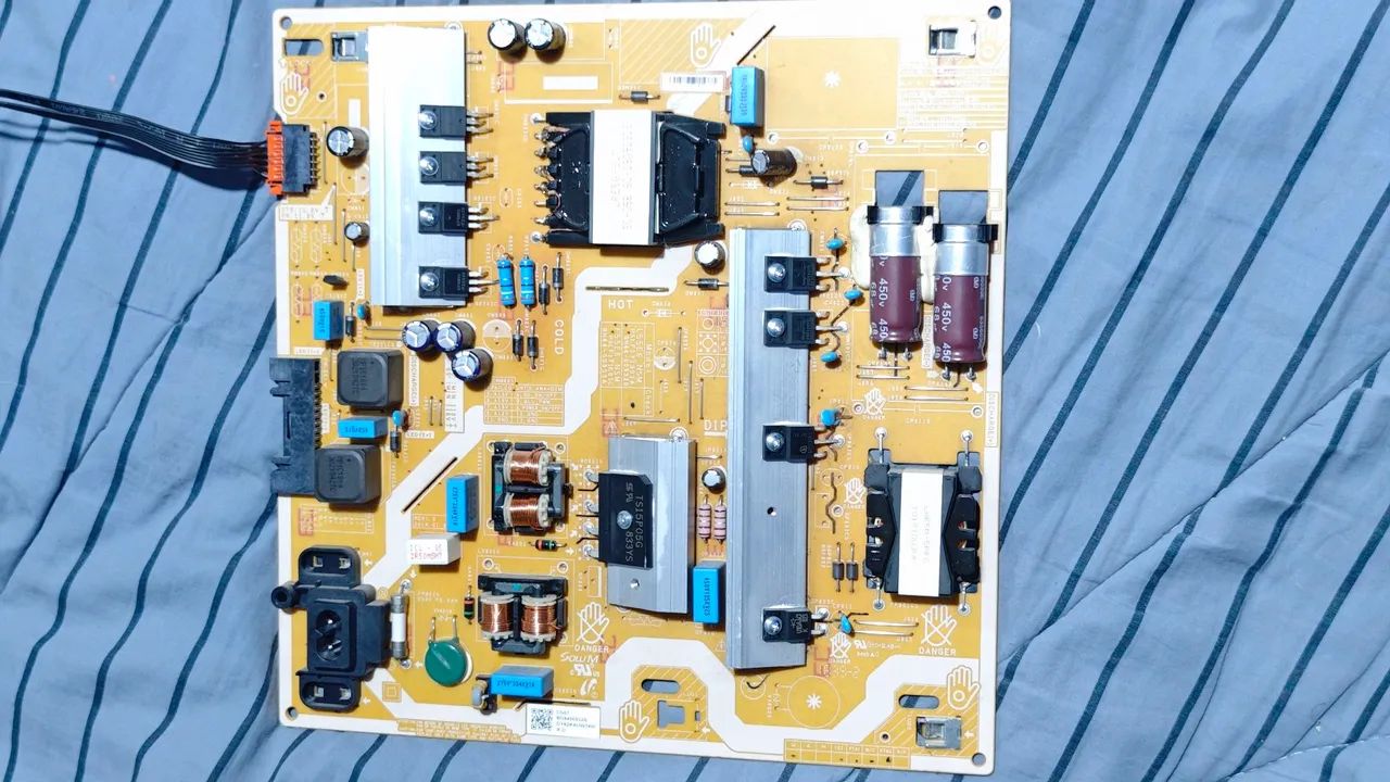 Placa completa tv samsung Un58nu7100 Un58nu7100g Un58ru7100g  - Foto 4