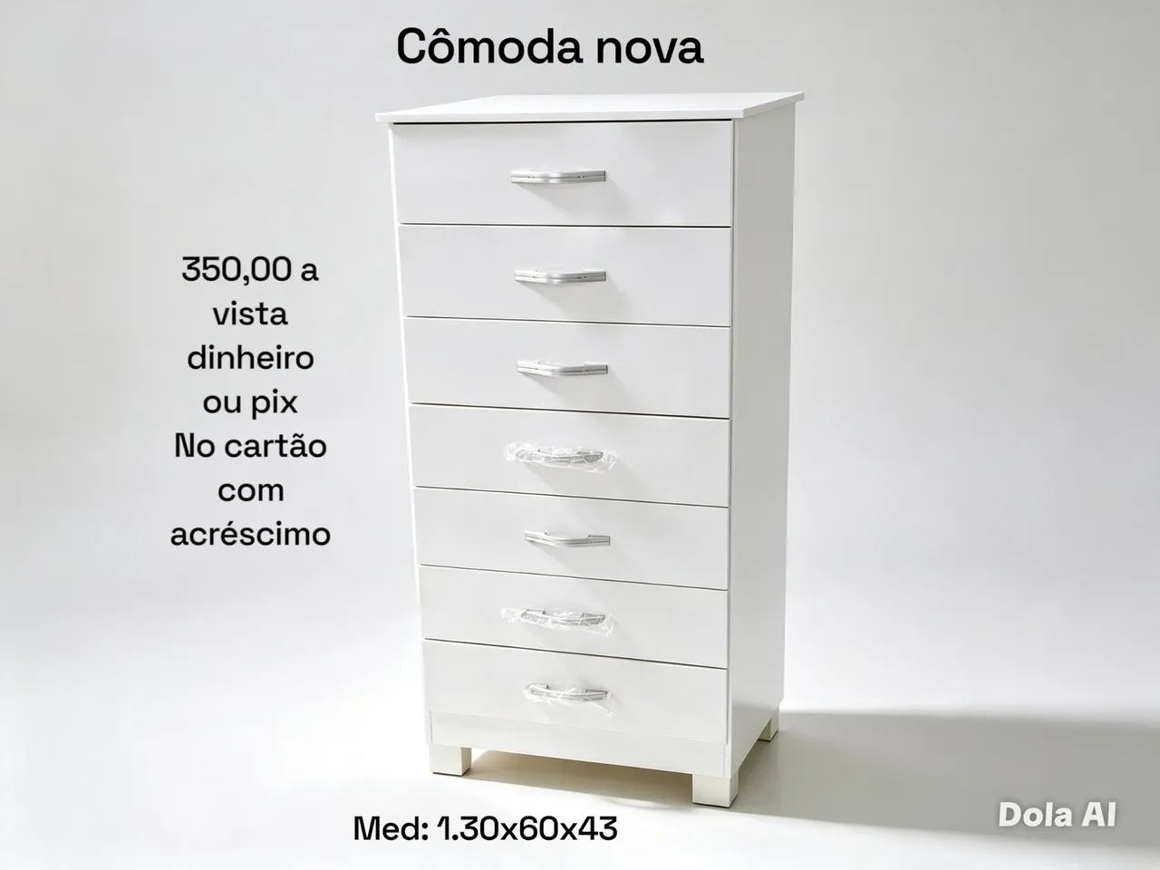 Cômoda nova 