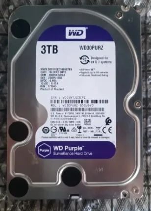 HD 3TB wd Purple