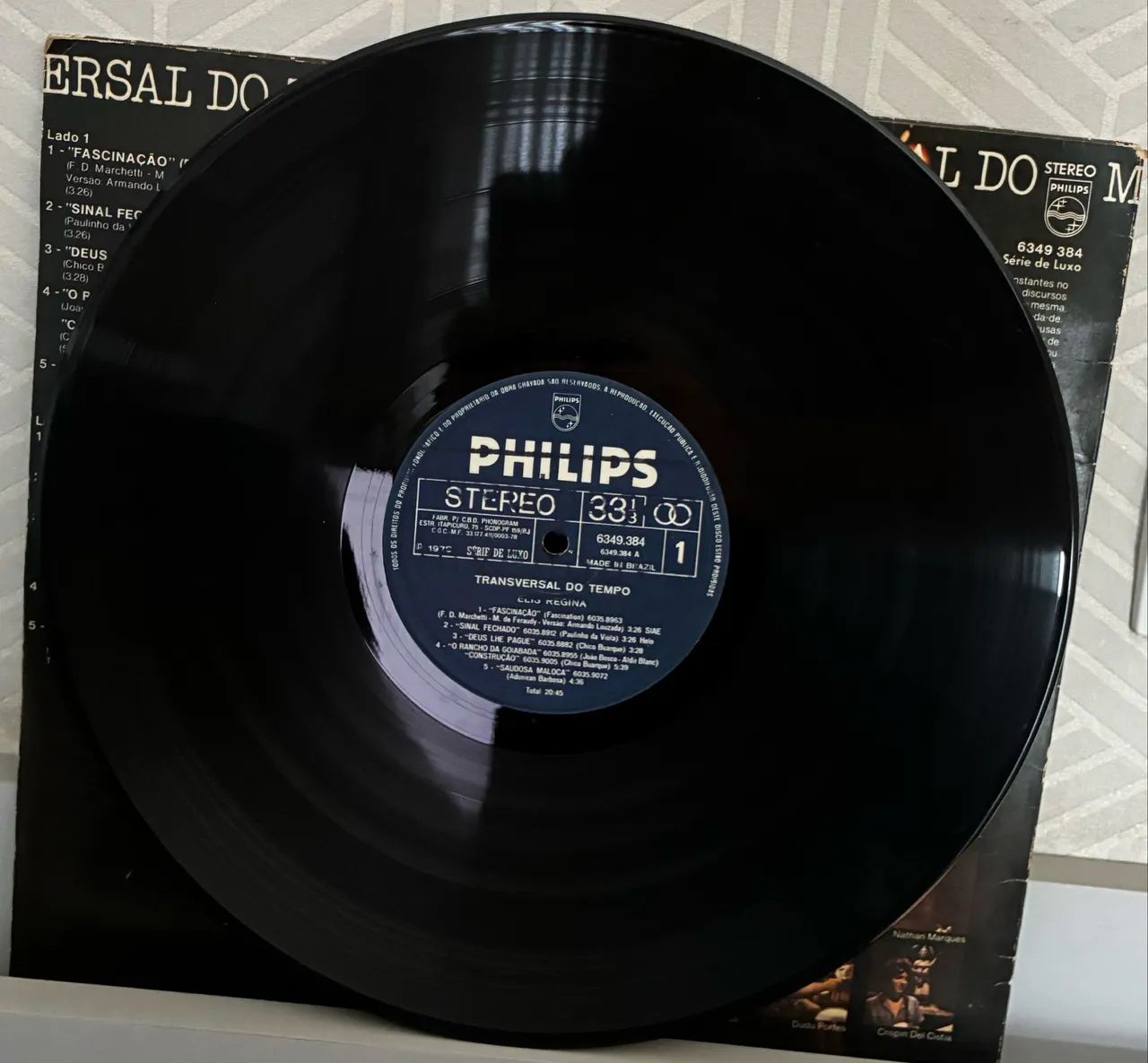 Disco vinil Elis Regina- Transversal do tempo  - Foto 3