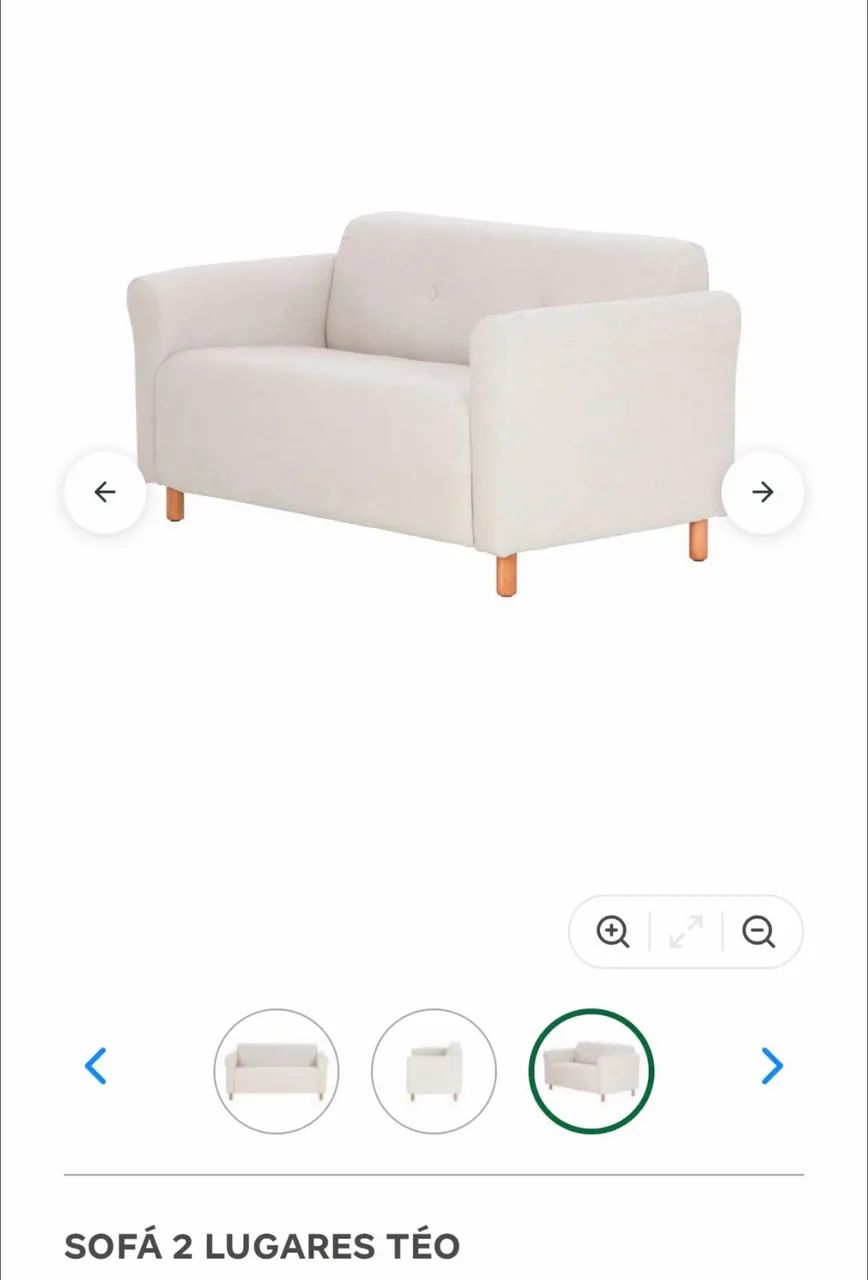 Sofá Tok&Stok novo - entregue recentemente | R$ 700 - Foto 2