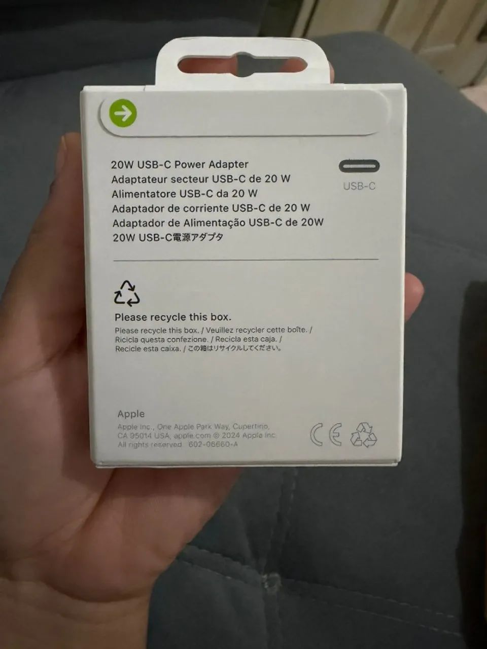 Adaptador de energia USB-C de 20W Apple - Foto 2