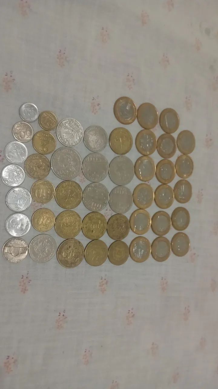 Moedas para colecionador 