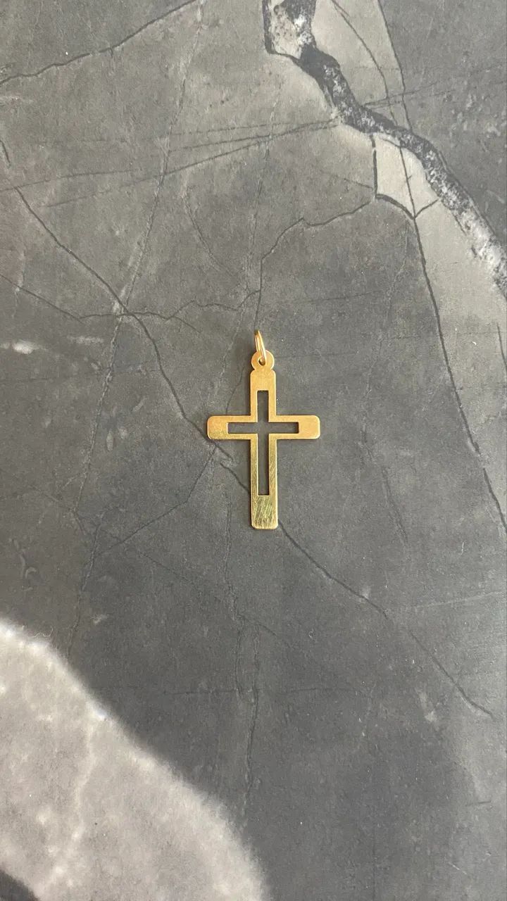Pingente de ouro 18k R$ 700 - Foto 3