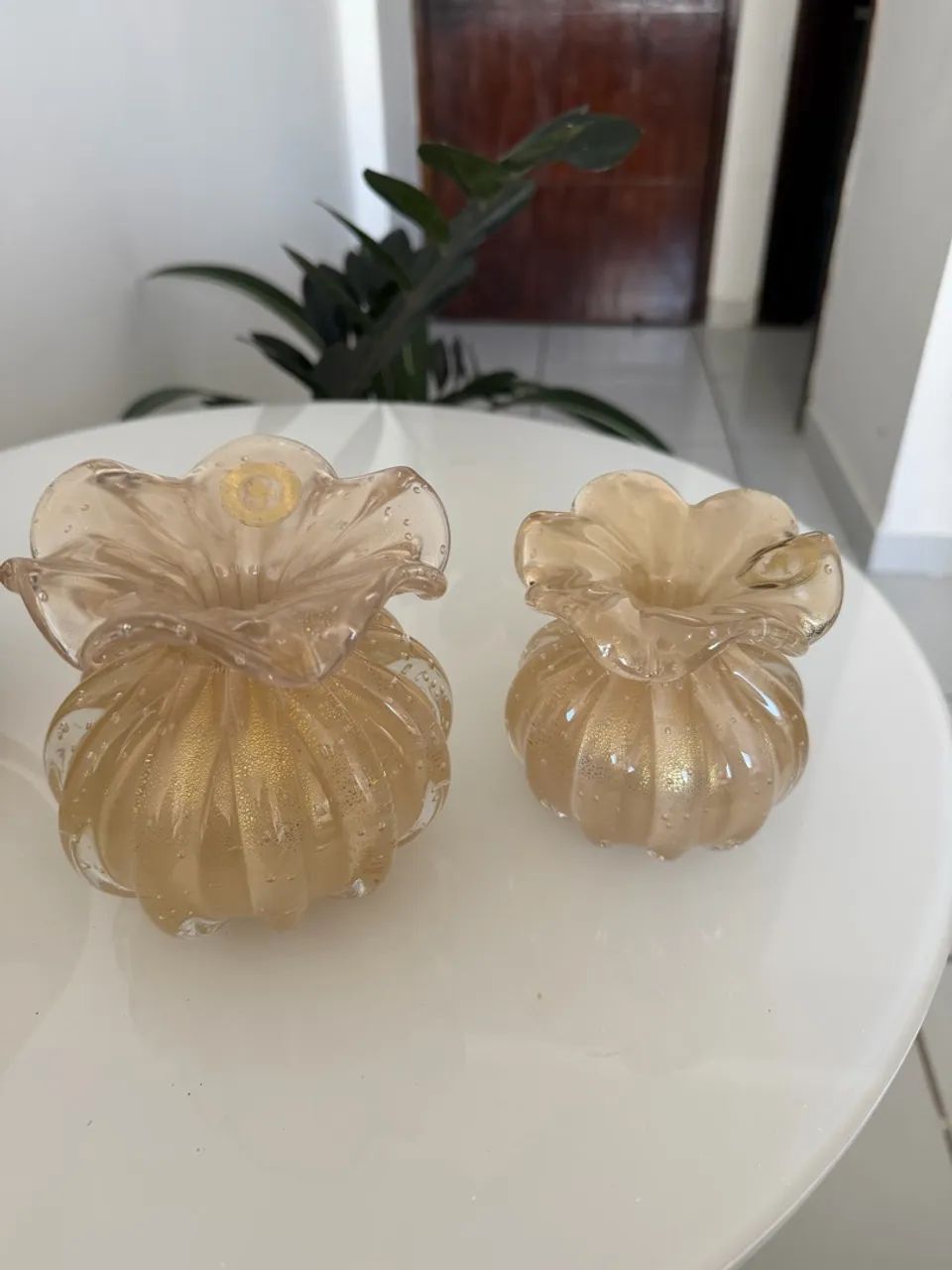Trouxinhas com ouro DI MURANO 