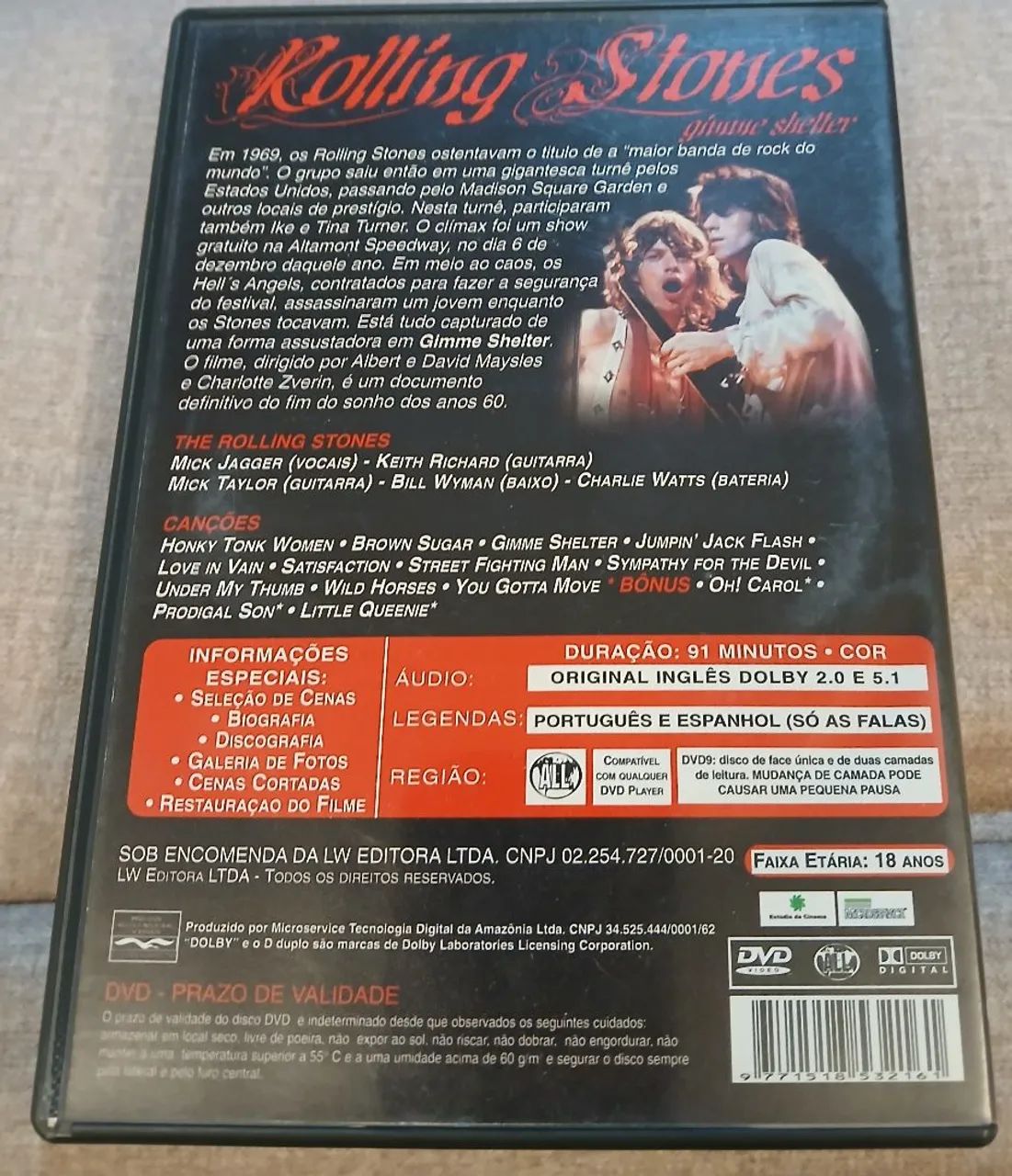 DVD Rolling Stone - Foto 2