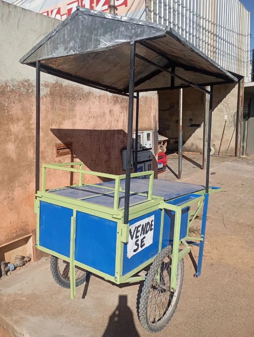 Carrinho de cachorro quente ou venda de ambulante  - Foto 4