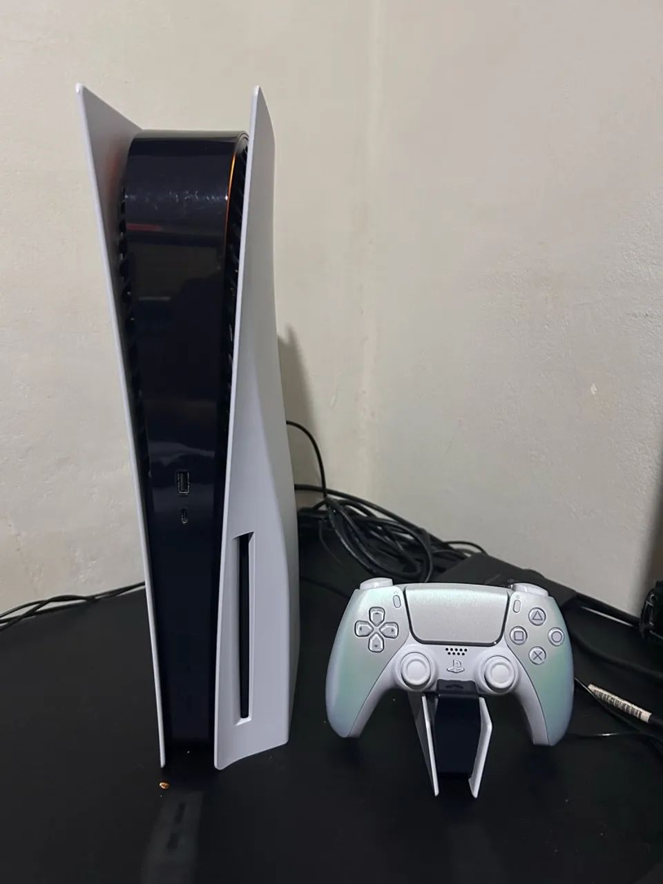 PS5 com leitor + base + Controle Chroma