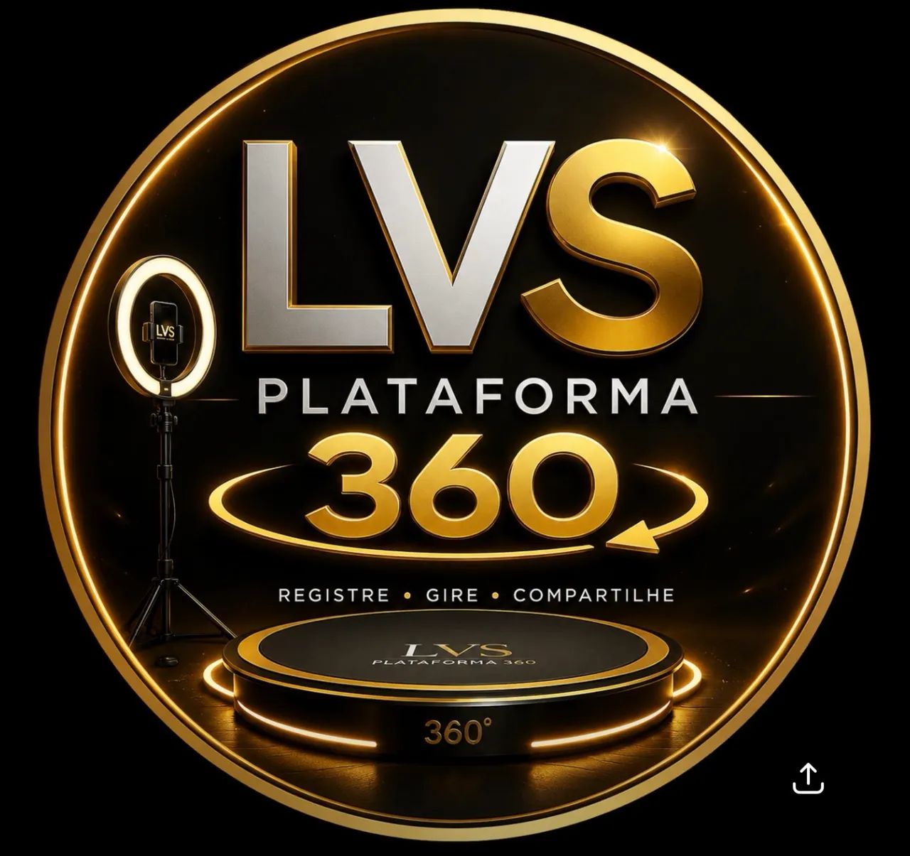 Plataforma giratória 360  - Foto 2