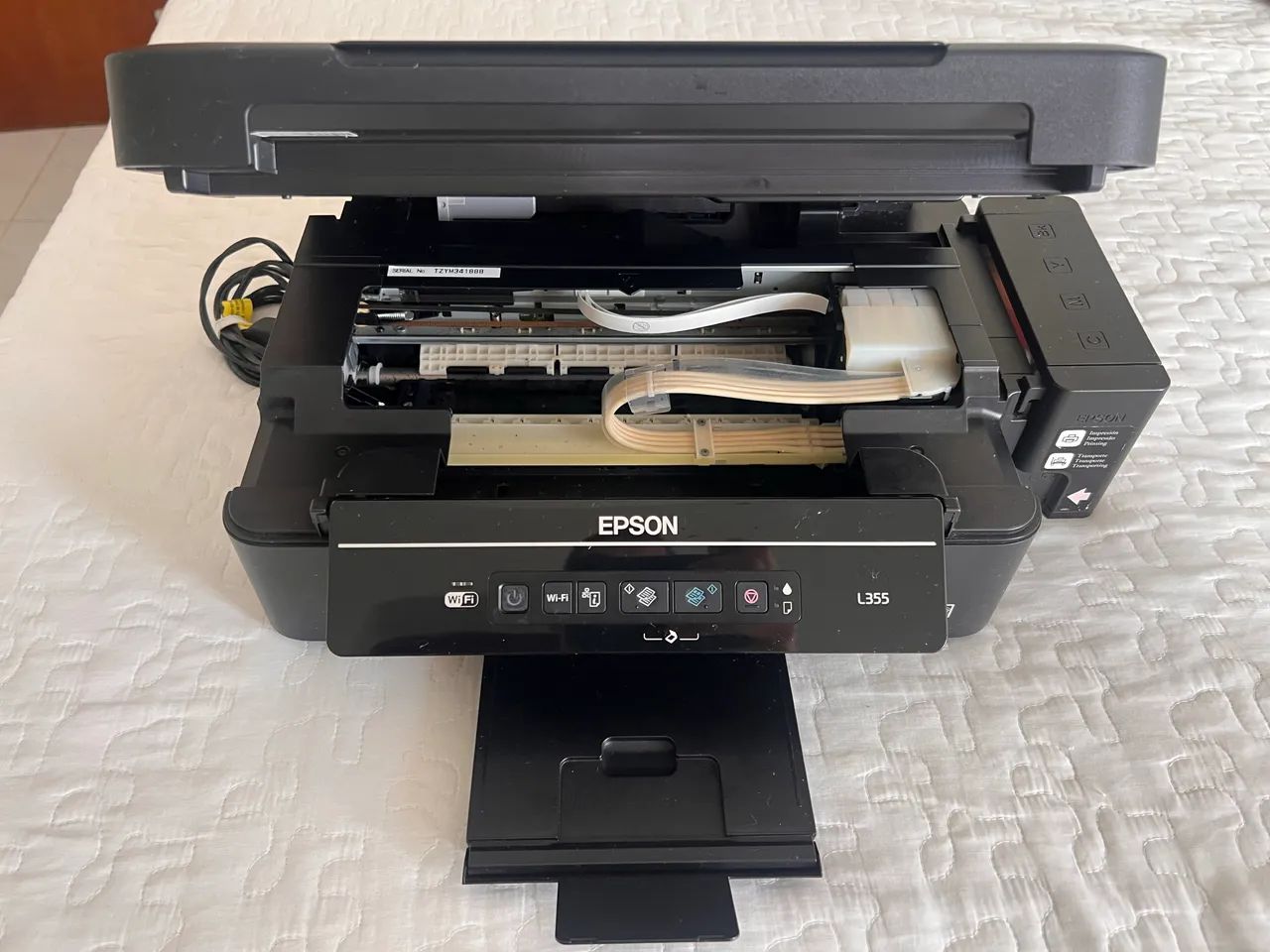Impressora Multifuncional Epson EcoTank L355 Wi-Fi - Tanque de Tinta - Foto 2