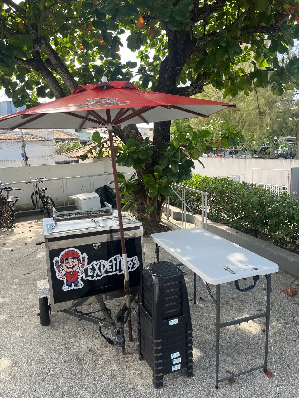 Carretinha de churrasco  - Foto 4