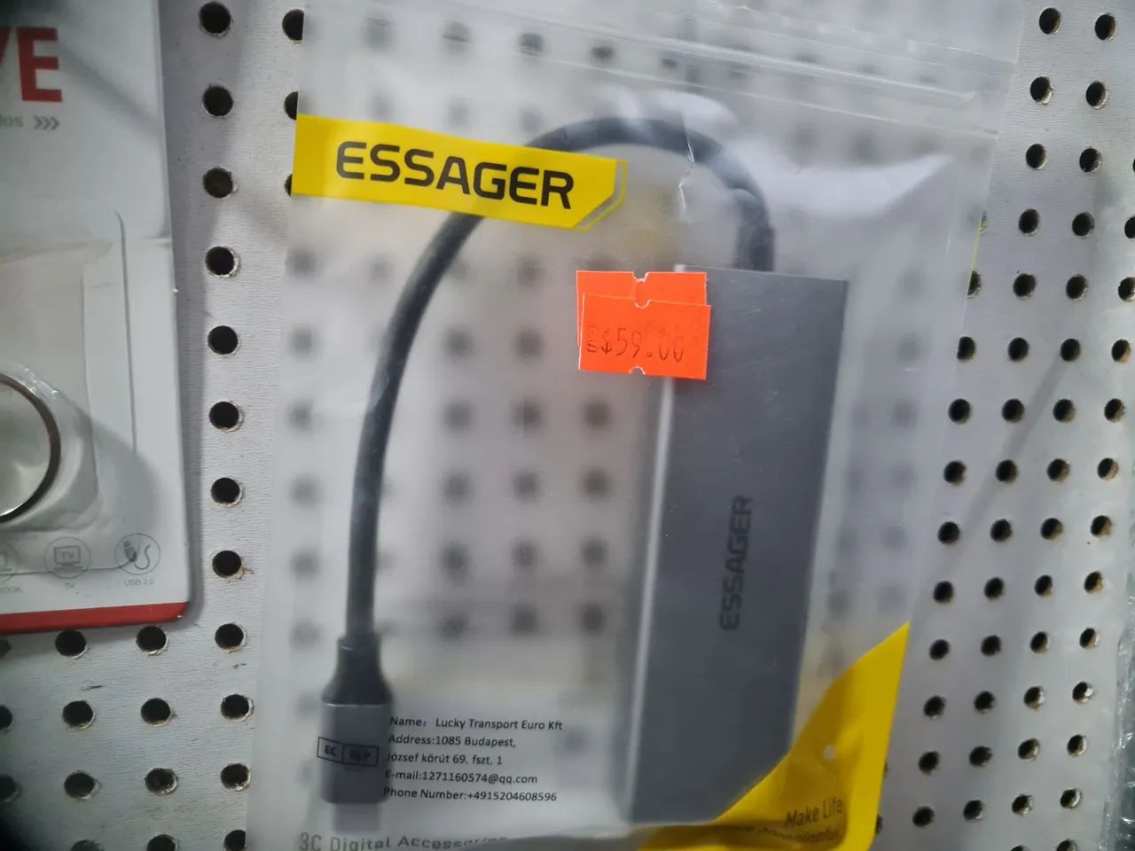 Adaptador USB-C Hub USB, SD, Micro SD e HDMI para MacBook - Essager