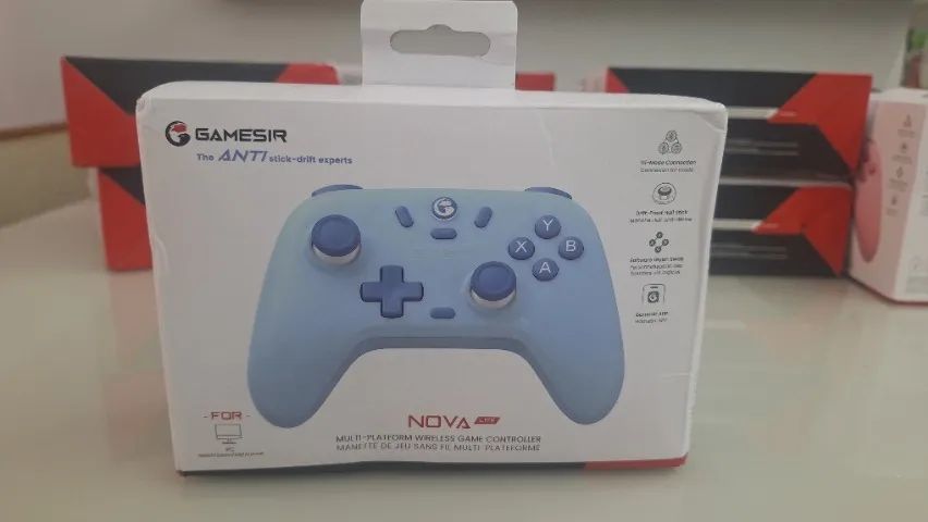 Lacrado. Controle PC Computador, iOS, Android, Nintendo Switch. Gamesir Nova Lite