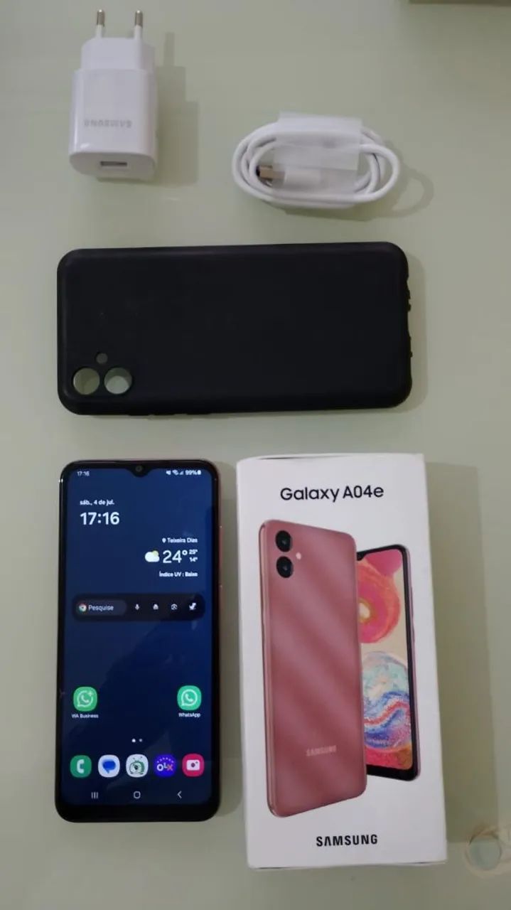 Samsung Galaxy a04e novinho pouco uso  - Foto 2